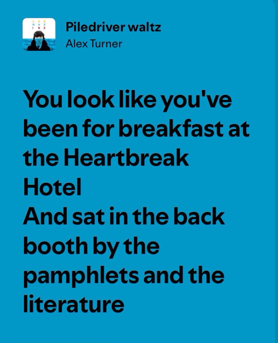 piledriver waltz the lyrical masterpiece that you are