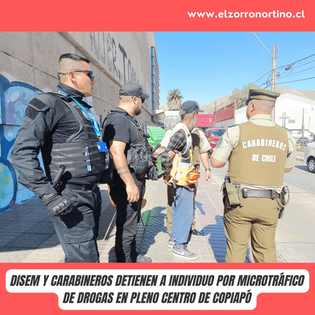Elzorronortino's tweet image. Disem y Carabineros detienen a individuo por microtráfico de drogas en pleno centro de Copiapó

elzorronortino.cl/actualidad/dis…

#seguidores #elzorronortino #destacarme #noticiasdehoy #todos #atacama