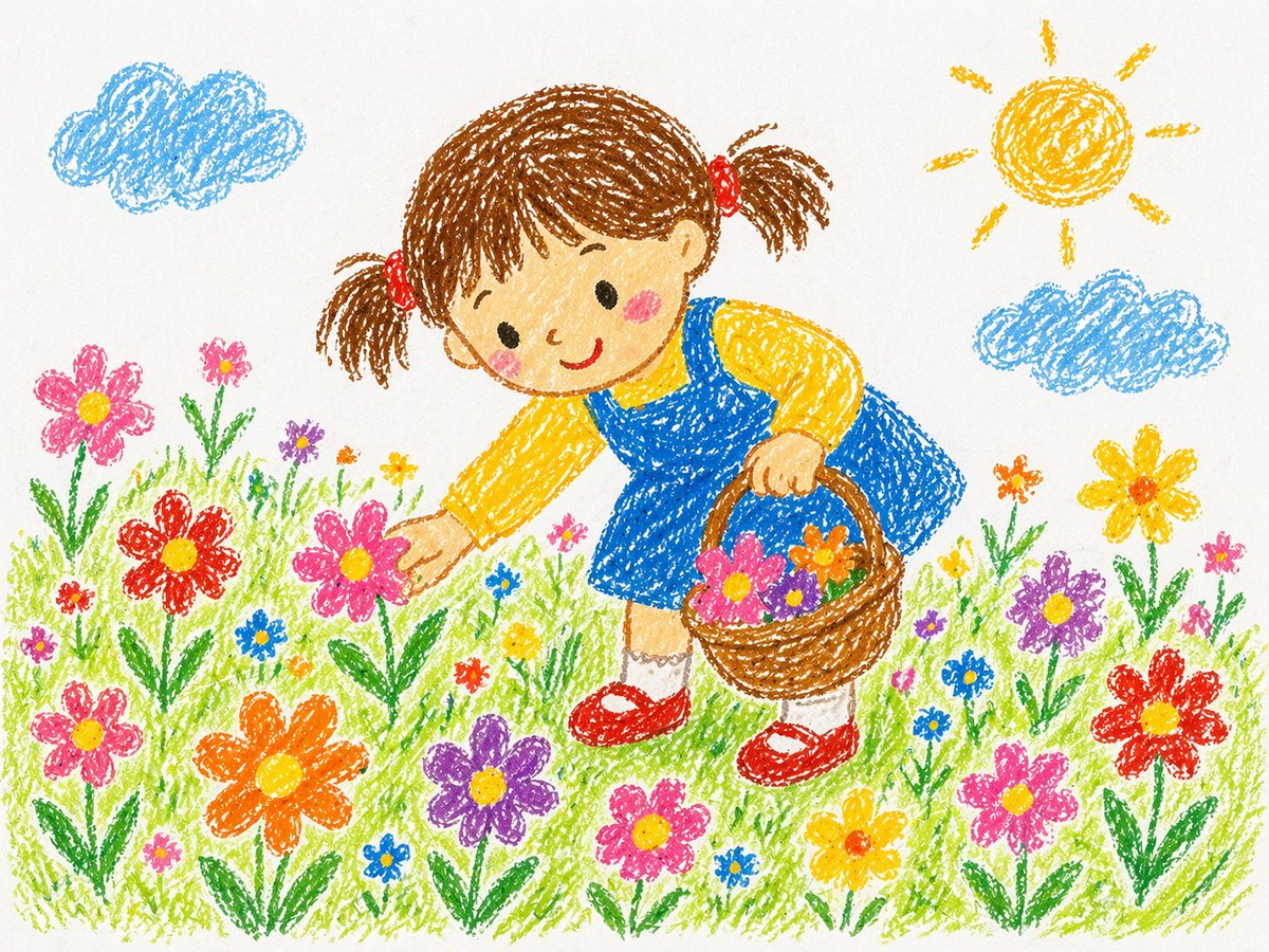 Whimsical Crayon Dreams - PromptGather image 1