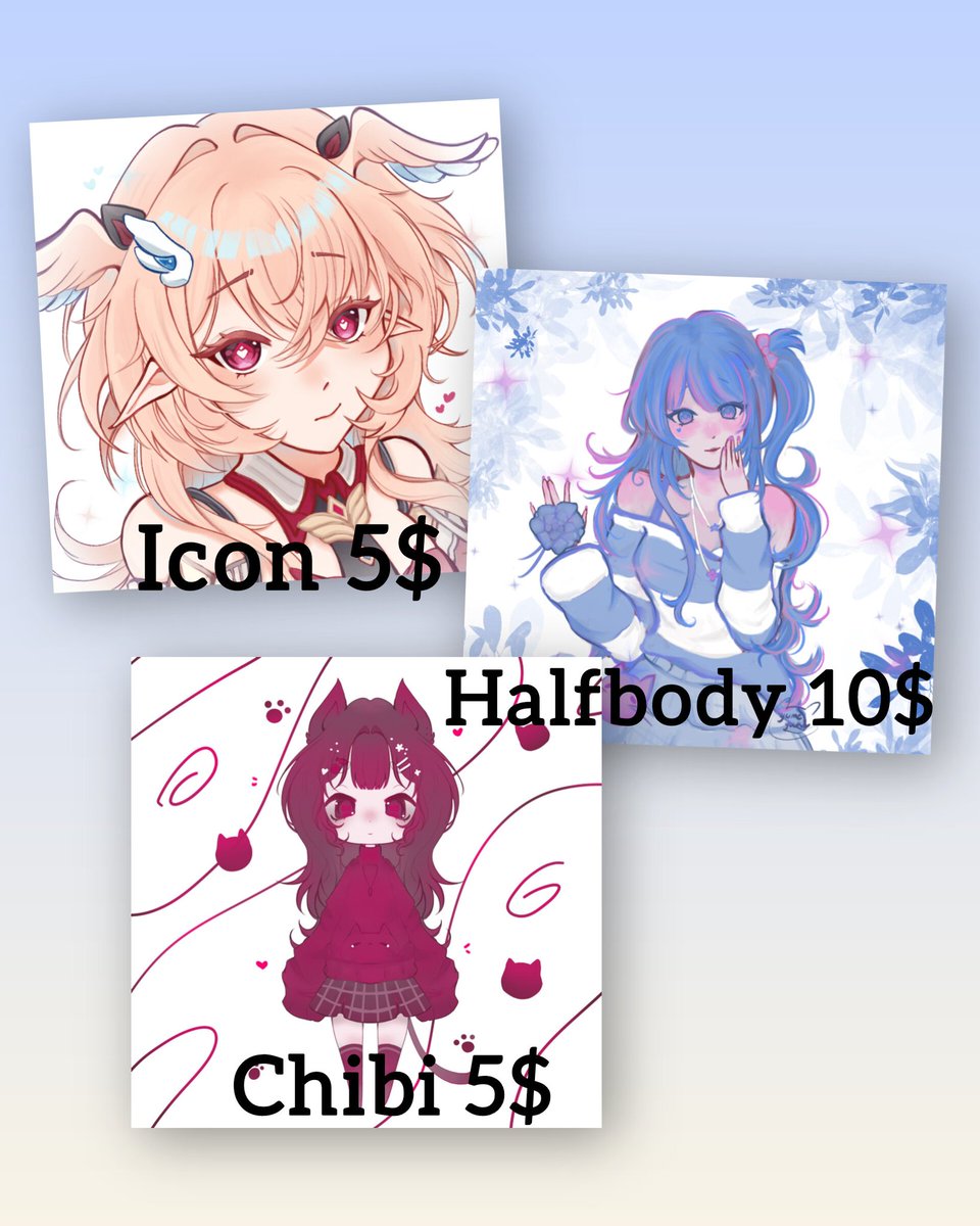 yumeyuuv11's tweet photo. Hello^^ i have comms open on vgen! I lowered the prices for this batch, each have 10 slots❤️ You can find my vgen on my profile if interested!
All support is appreciated❤️❤️
#artmoots #vgen #commsionsopen https://t.co/fLYfchza9J