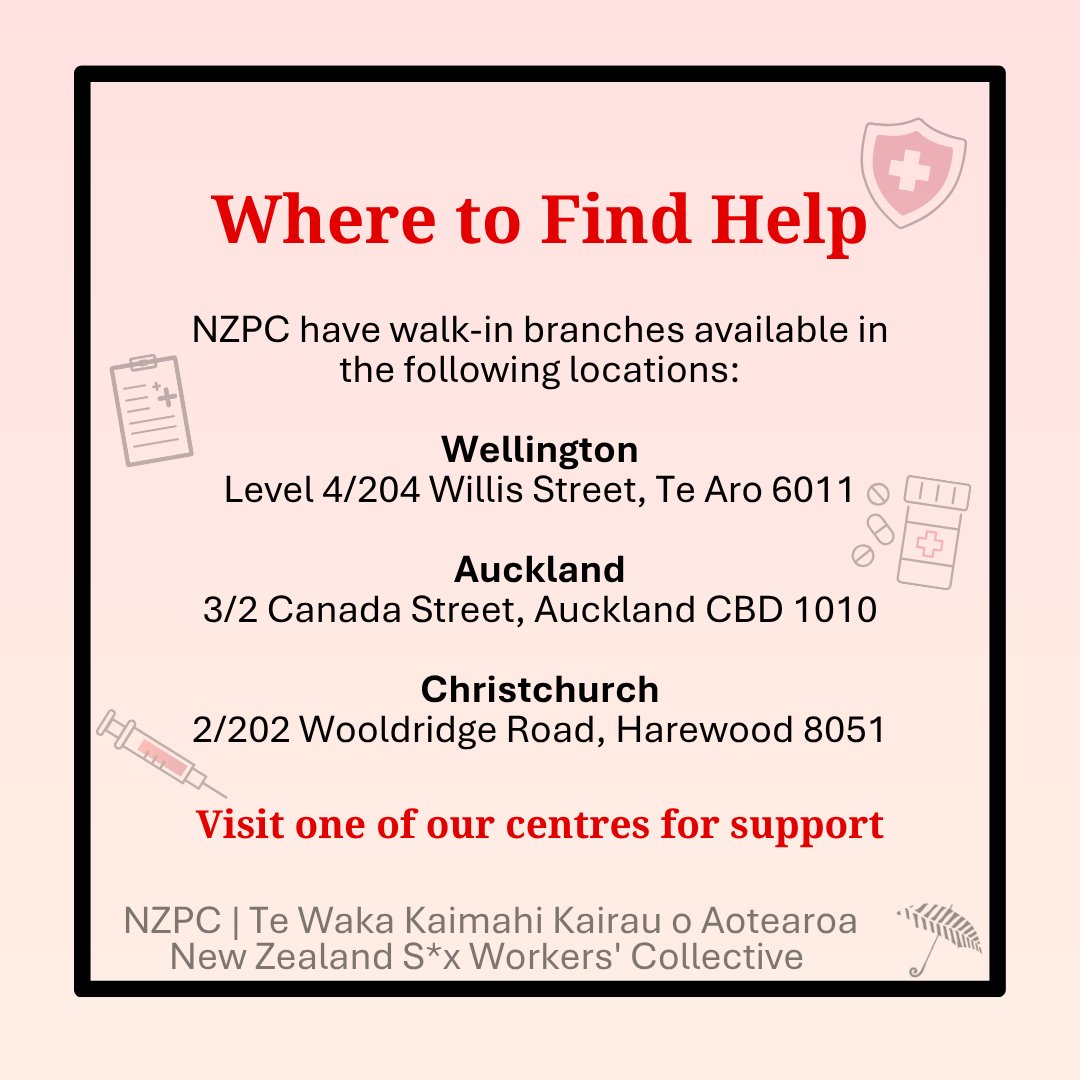NZPC_'s tweet photo. April is S3xually Transmitted Infections (STI) Awareness Month! 💊
Preventative care can help to reduce STI transmission in our community. At NZPC we offer free c0ndoms, peer-testing kits, and free s3xual health clinics. Contact NZPC for further support and assistance! ❤️ https://t.co/2BF6bcCer9