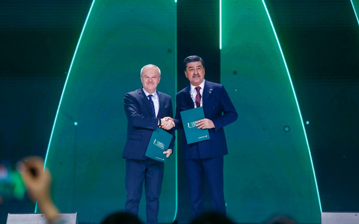 kazinform_eng's tweet image. 17 memorandums worth over $2.3bn signed on day one of RES 2026 #EXPO in #Astana
qazinform.com/news/17-memora…
@RES_2026 
#RES #ecology #Kazakhstan #climatechange #climate
