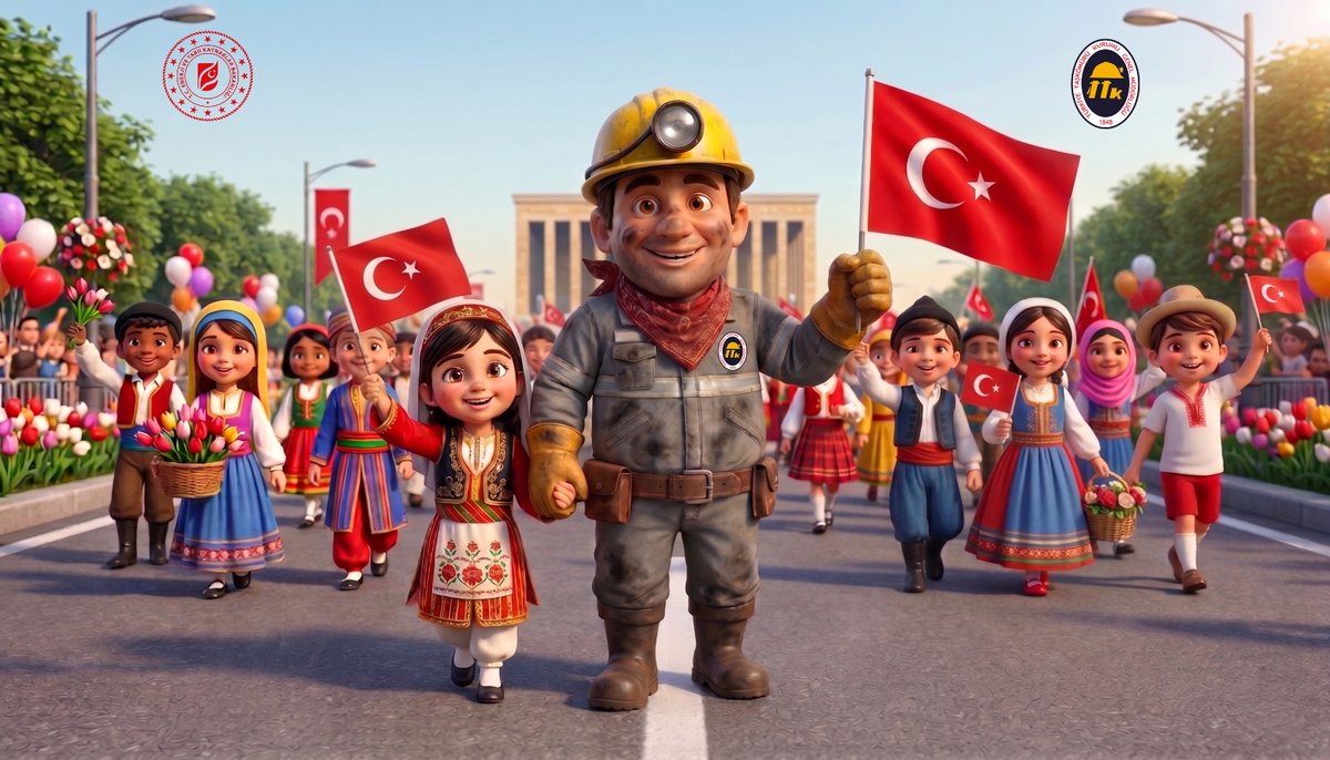 🇹🇷#23Nisan Ulusal Egemenlik ve Çocuk Bayramı kutlu olsun.