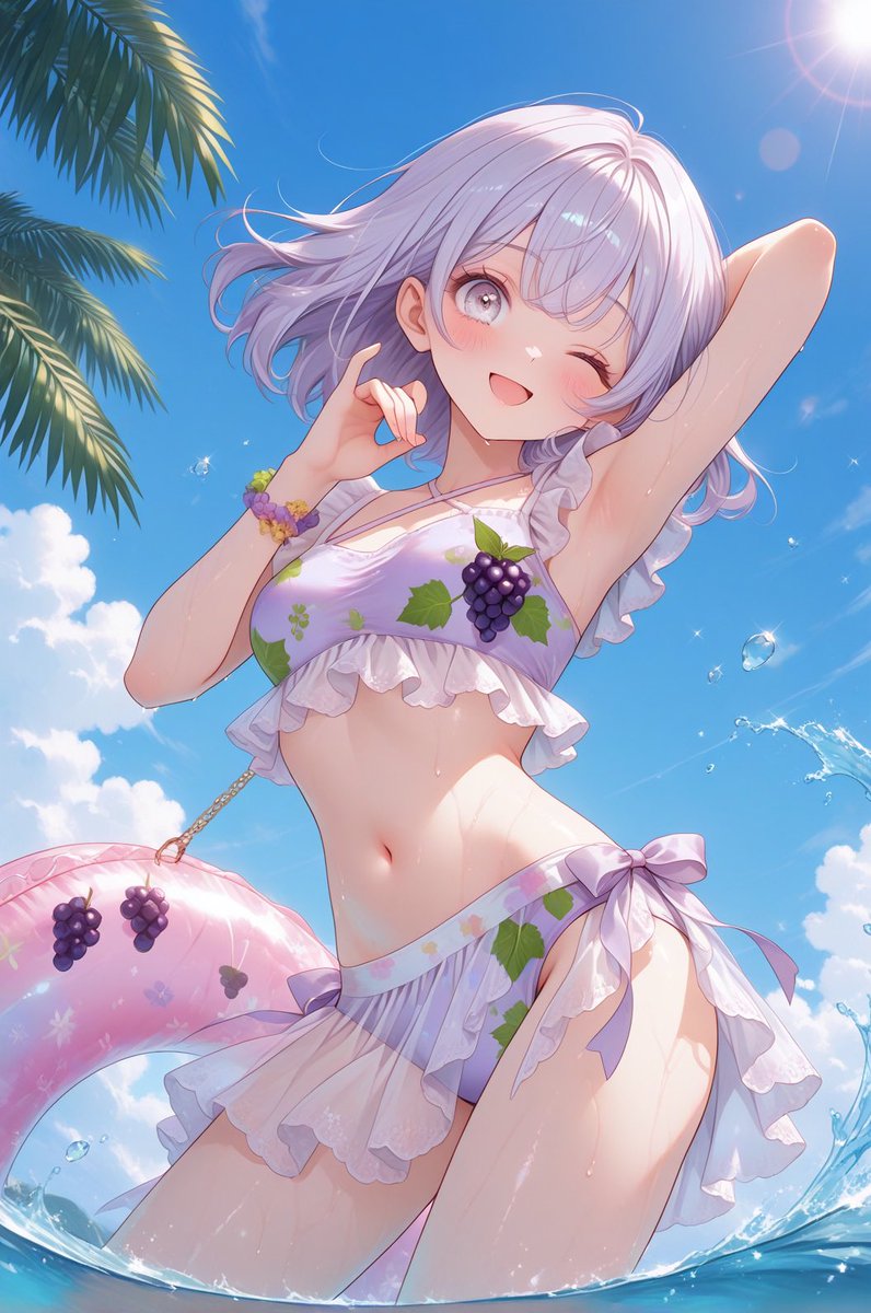 鳴海夏帆AIart tweet media