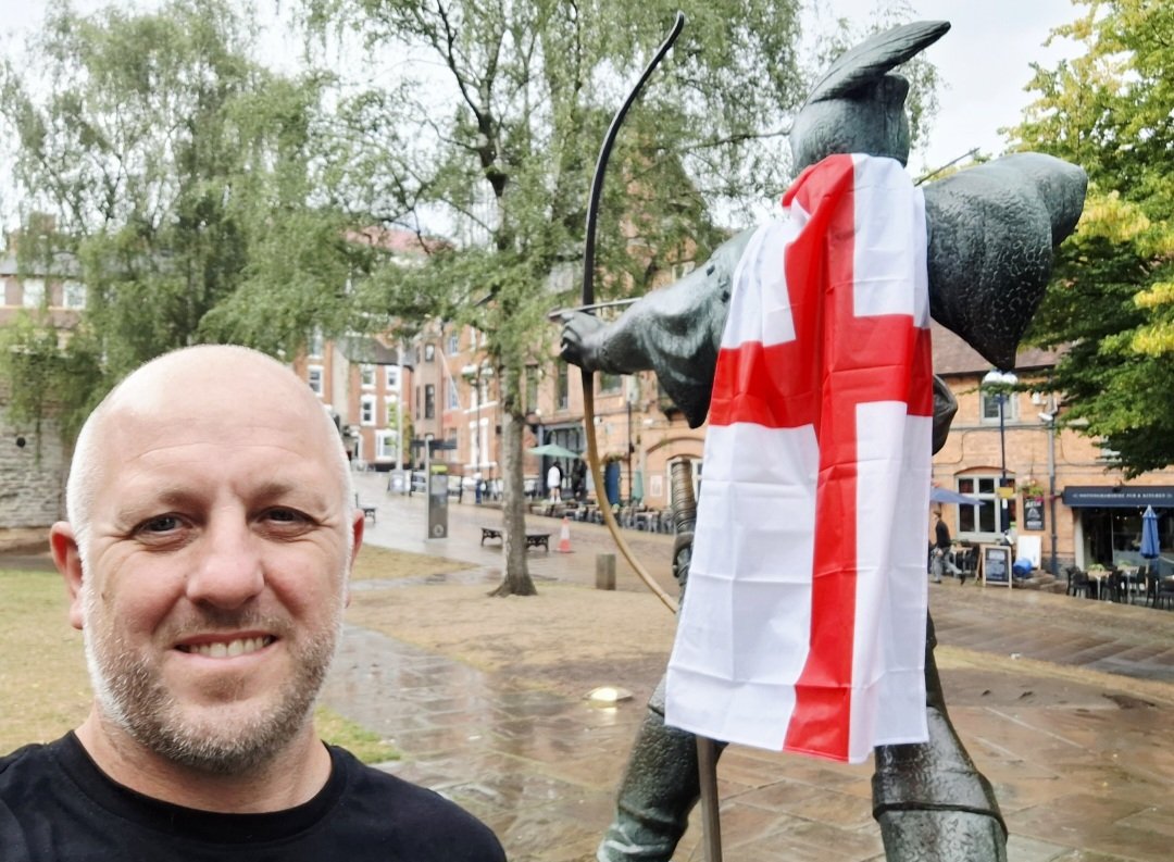 EvacTony's tweet image. Happy St Georges Day from Sunny #Nottingham 👊🏻 #UniteTheKingdom