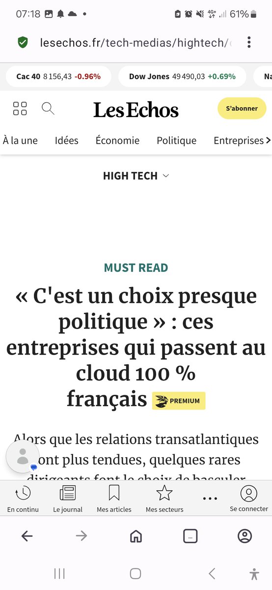 laurence1119436's tweet image. lesechos.fr/tech-medias/hi…
#Opera c'est allemand la France à quoi ? #Macron qui ne parle que de guerre et de #loiimmmigration