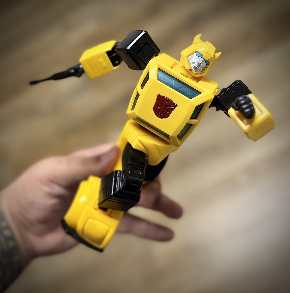 TheBearded_Sumo's tweet image. I literally have no space…. And I know for a FACT I’m going to be collecting transformers! Dang it!  No fuggin will power at all… but this Bumblebee is official! #transformers #toycollector #actionfigures #yolopark