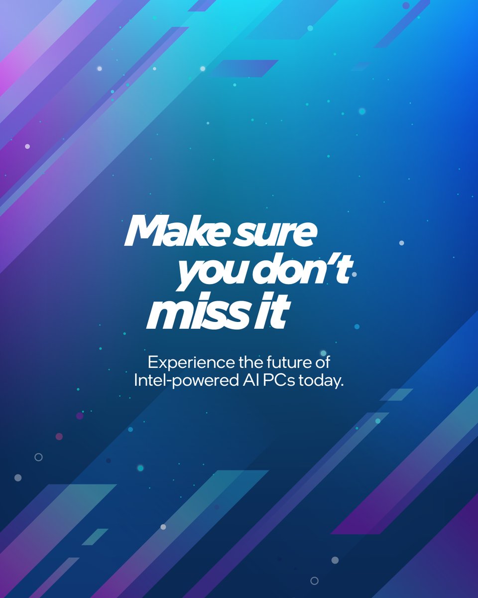 Intel India tweet media