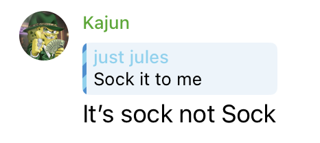 sock tweet media