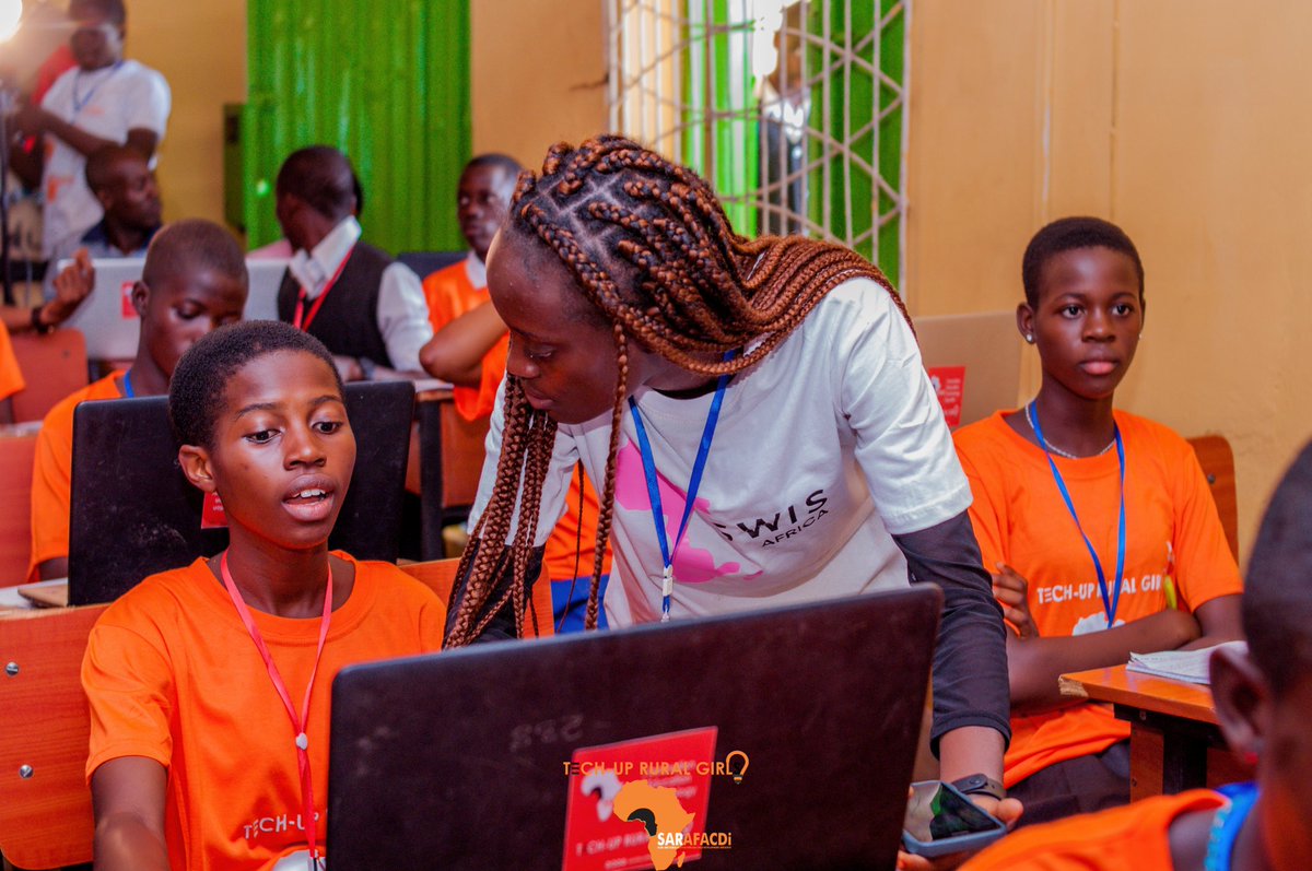 Sarafacdi's tweet photo. They said girls don’t belong in tech.
She didn’t argue. She showed up, learned, and stayed.
Now, girls are not just in tech. They are creating it.
Shaping it.
Improving it.
And ensuring it works for everyone.
Happy International Girls in ICT Day!
#GirlsInICT #SARAFACDI https://t.co/tIIQ3THVud