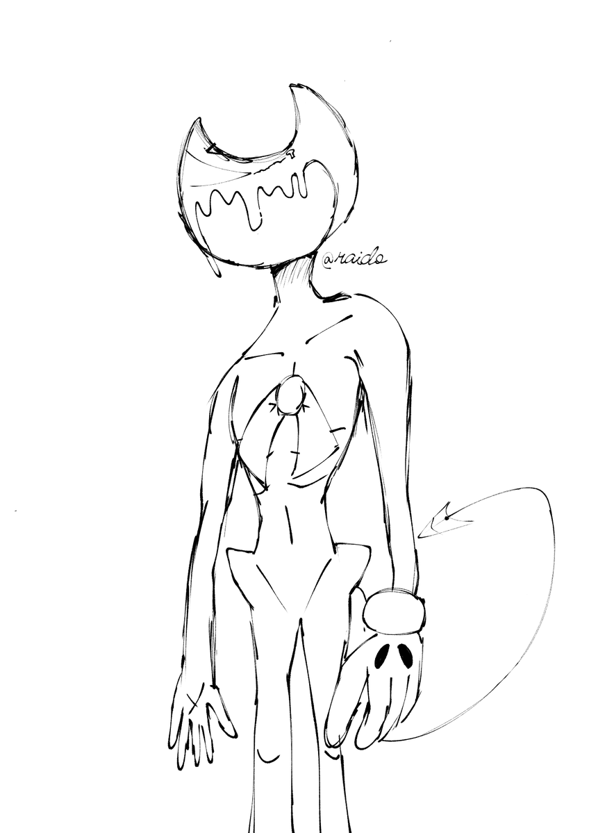 raydo_1127's tweet image. スケッチ

#bendy #batim