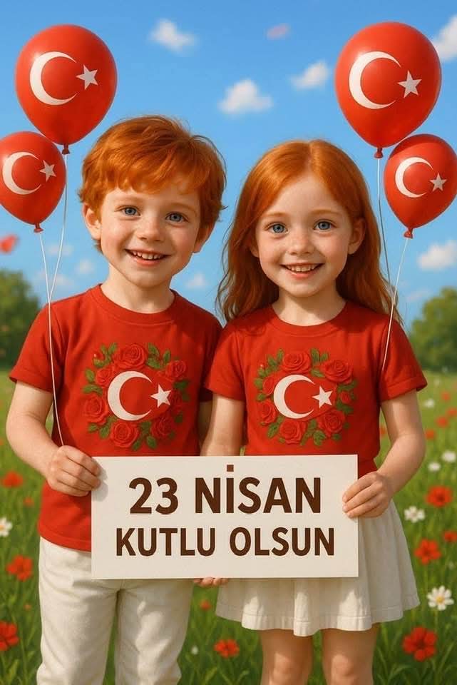 selamün aleyküm🇹🇷🌹
#hayırlı sabahlar 🤚🏻

#23NisanUlusalEgemenlikveÇocukBayramı 
kutlu olsun 🇹🇷🇹🇷🧒