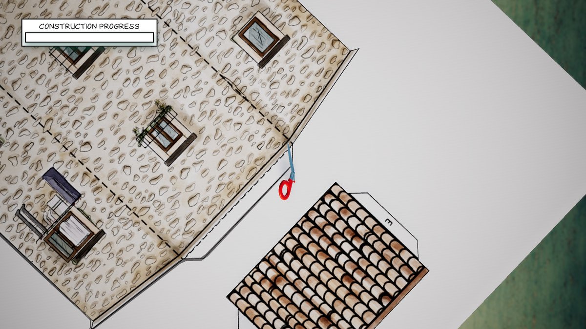 DevilishGames - Wishlist ✂️ Cutout Village! tweet media