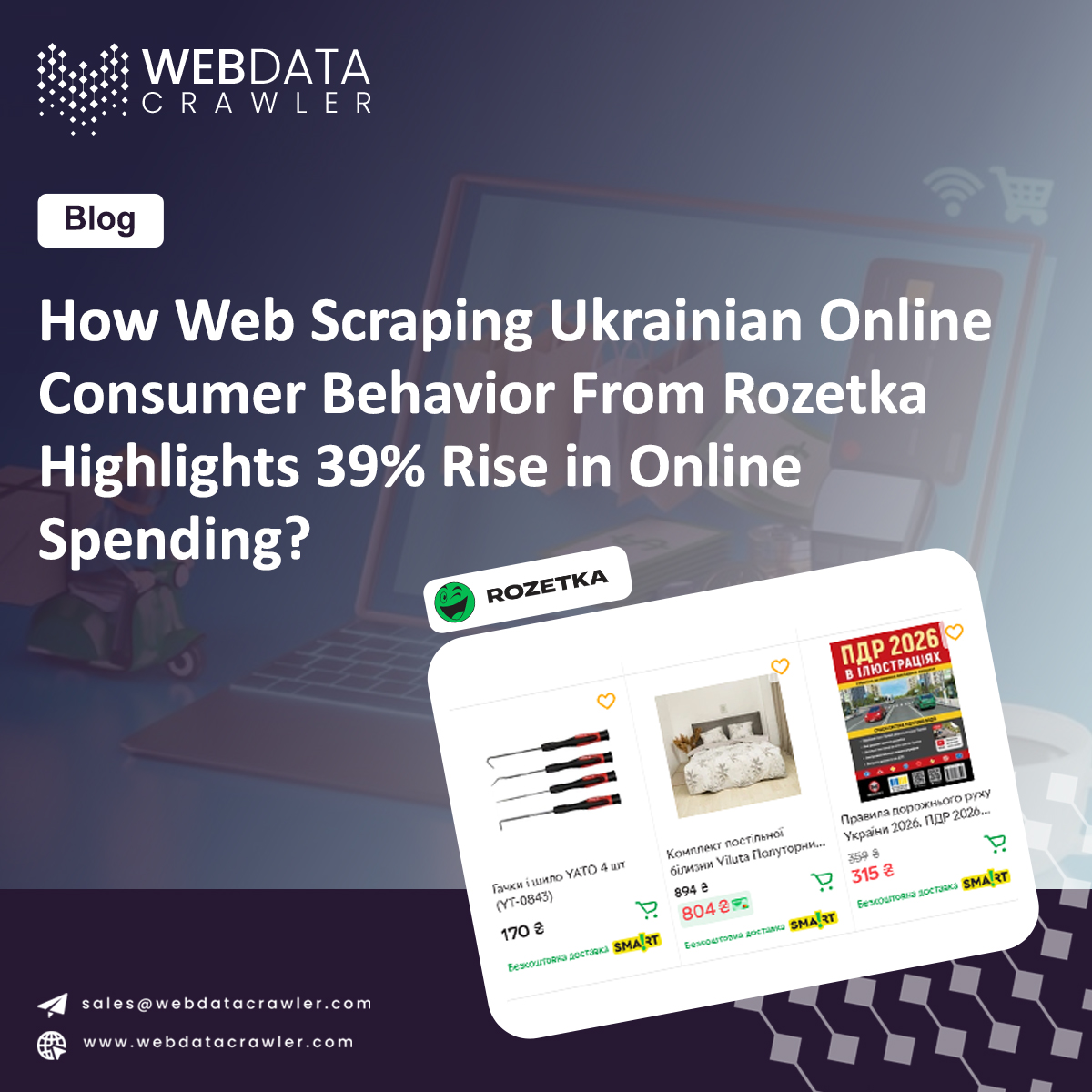 Webdatacrawler's tweet image. 🛍️ Rozetka Data Scraping – Consumer Behavior Insights

Extract online shopping trends, product demand, and customer behavior data from Rozetka.

🔗 webdatacrawler.com/web-scraping-u…

#EcommerceData #ConsumerInsights #WebScraping #RozetkaDataScraping #WebDataCrawler