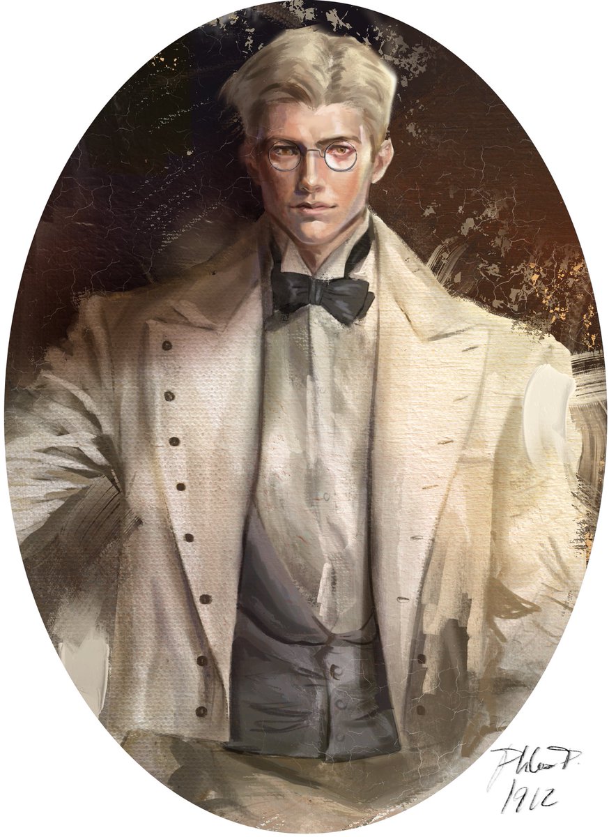 SieGaOfficials's tweet image. Portrait of Earl Grantham, Phlox P. (1912)
Oil on Linen, Private Collection 
#OC #Procreate