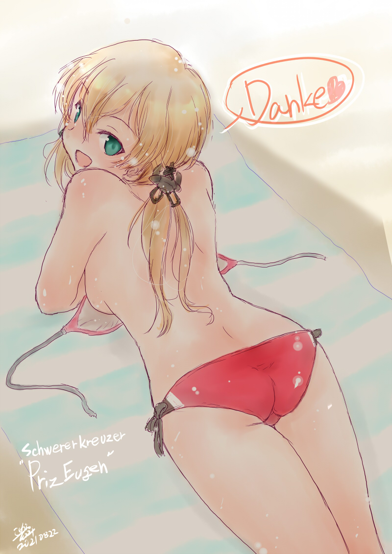 #なんの脈絡もなく水着イラストを再掲して最近フォローしてくれたフォロワーを怖がらせましょう 
深刻な水着重巡不足と聞いて 
