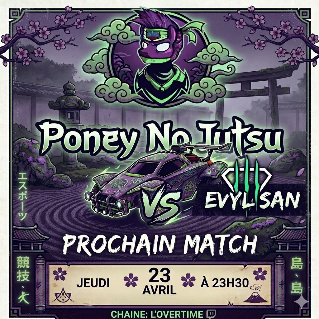 Poney No Jutsu E-Sport tweet media