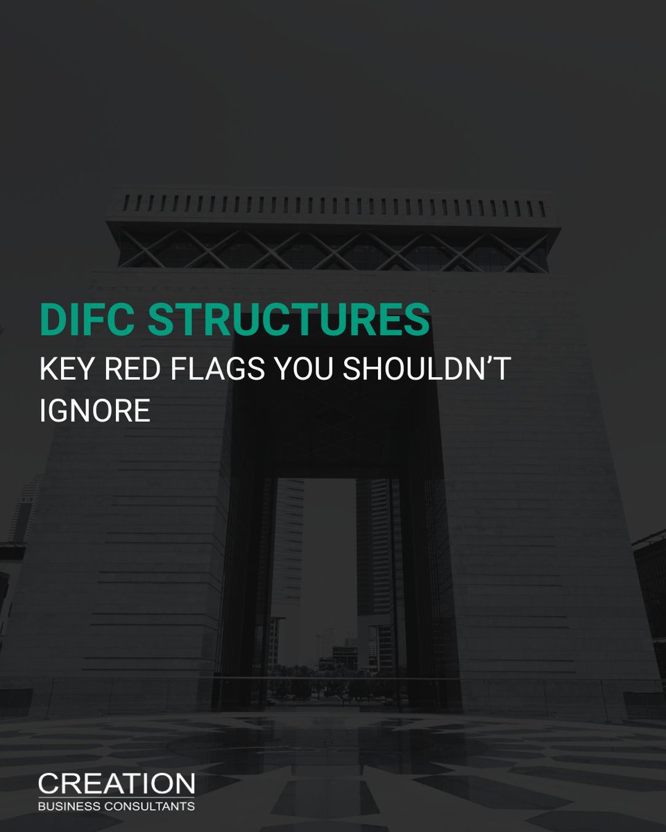 CreationUAE's tweet image. #DIFC structures can face risks from weak governance, missed filings &amp;amp; compliance gaps. Spotting red flags early protects stability and avoids penalties. 
Contact 📧 info@creationbc.com to learn more.
#Compliance #RegulatoryCompliance #Governance #UAE #CreationBC