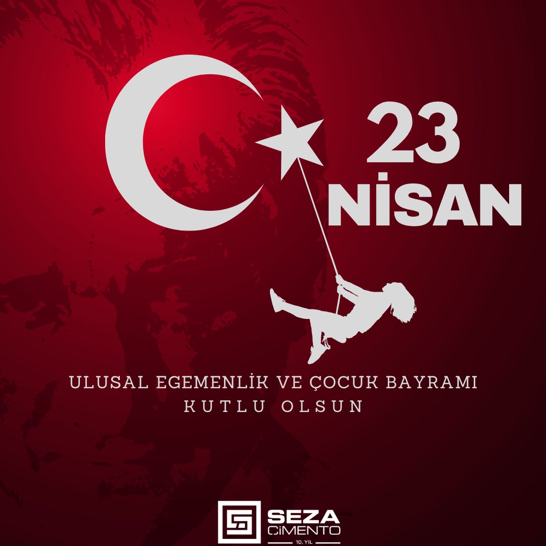 SezaCimento's tweet photo. Egemenlik milletindir, gelecek çocukların🇹🇷

23 Nisan Ulusal Egemenlik ve Çocuk Bayramı’nda, yarınlarımızı emanet ettiğimiz tüm çocuklarımızın bayramını kutluyor; onların umut dolu gülüşleriyle daha güçlü bir gelecek diliyoruz.

#23NisanUlusalEgemenlikveÇocukBayramı https://t.co/BICUOXPmen