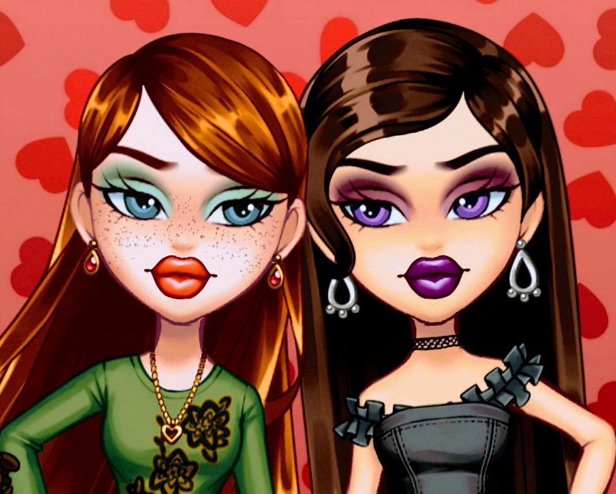 Bratz Femslash
Made with the Bratty Dollmaker on Doll Divine's Page
#Bratz #Phoebe #Yasmin #Jade #Sasha #Nevra #Roxxi #Meygan #Dana #PhoebeXYasmin #JadeXSasha #NevraXRoxxi #MeyganXDana #SugarPrincess #KoolBoo #SpiceQueen #FunkyShoes #dollmaker #dressupgame #dolldivine #Edit