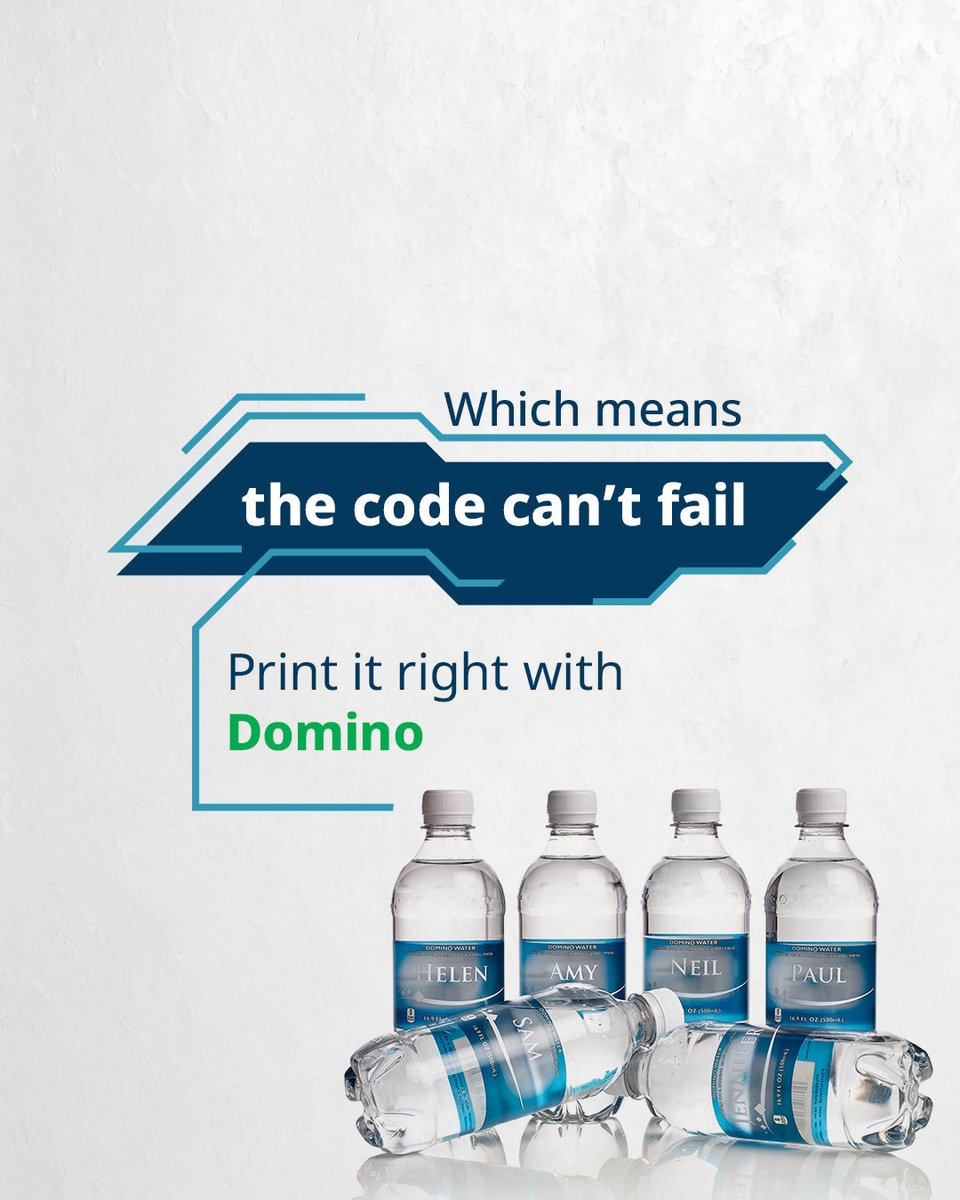 DominoIndia's tweet image. Earn back from used bottles ♻️

DRS makes it possible - but only if codes scan every time.
Clear codes. Reliable refunds.

Printed right with Domino.

#DRS #DepositReturnSystem #SustainablePackaging #CircularEconomy #TrackAndTrace #SmartPackaging #ProductCoding