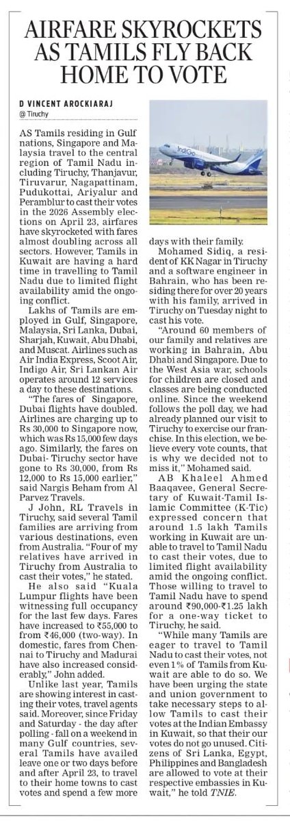 D Vincent Arockiaraj tweet media