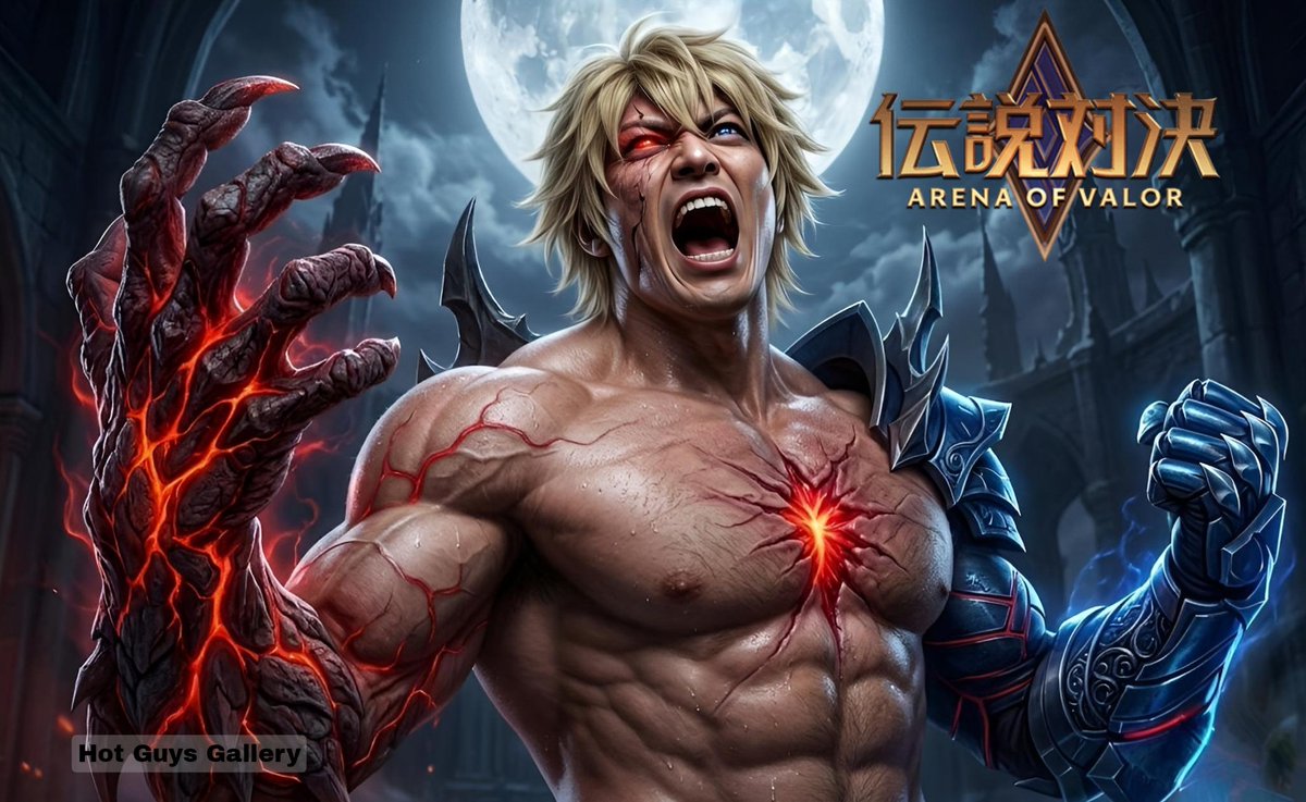 bodybuilderhug1's tweet image. #AI #AIart  #AIgay #AIillust  #AIイラスト  #体育会系 #ボディービルダー #メンズモデル #AI画像 #Gay #イケメン  
#617  Arena of Valor（伝説対決 -Arena of Valor-）エルロ