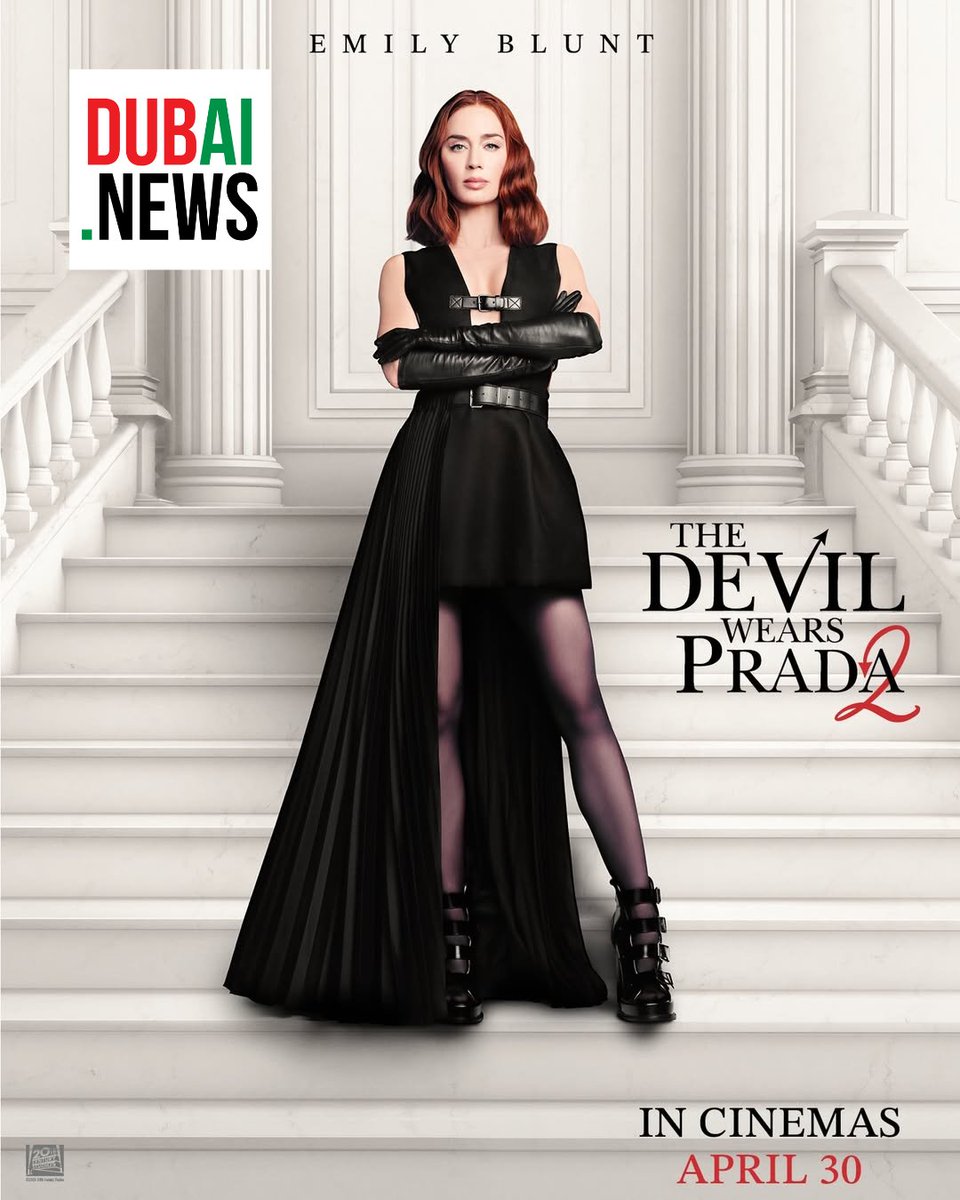 DubaiNewsNow's tweet image. Dubai just got a full girls’ night plan.

@TheRoxyCinemas  is hosting a Ladies Night screening of The Devil Wears Prada 2 on May 5, with tickets already on sale.

Fashion. Nostalgia. Outfit pressure. Miranda energy.

dubai.news/entertainment/…

#DubaiEvents #GirlsNight