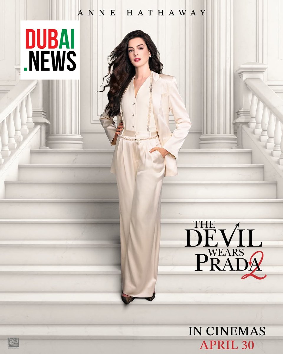 DubaiNewsNow's tweet image. Dubai just got a full girls’ night plan.

@TheRoxyCinemas  is hosting a Ladies Night screening of The Devil Wears Prada 2 on May 5, with tickets already on sale.

Fashion. Nostalgia. Outfit pressure. Miranda energy.

dubai.news/entertainment/…

#DubaiEvents #GirlsNight