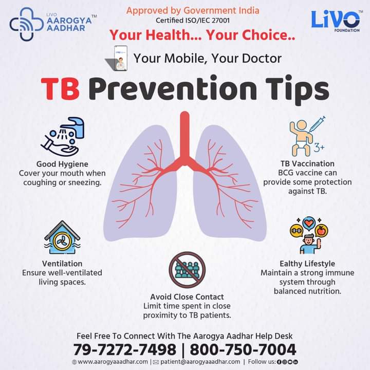 aarogya_aadhar's tweet image. #tb #tips #healthcare #healthtips #aarogyaaadhar