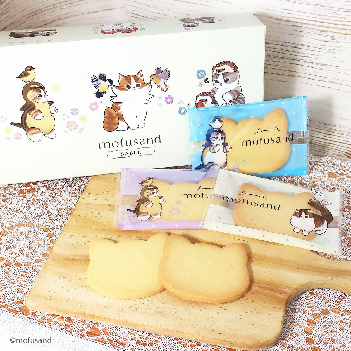 新商品 お知らせ】 mofusandサブレがリニューアル新登場✨ にゃんこの