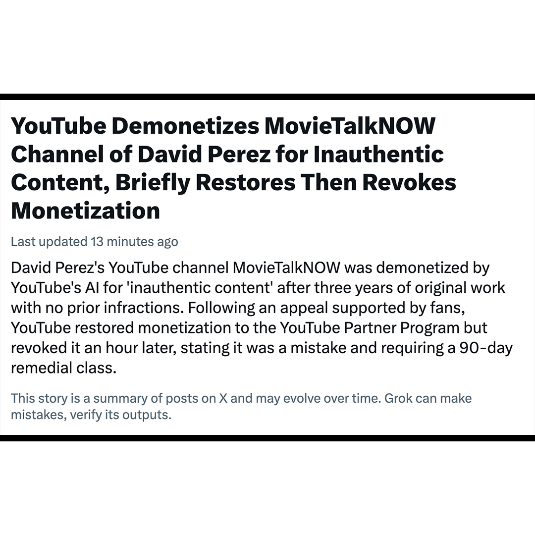 David Perez - Movie Talk NOW tweet media