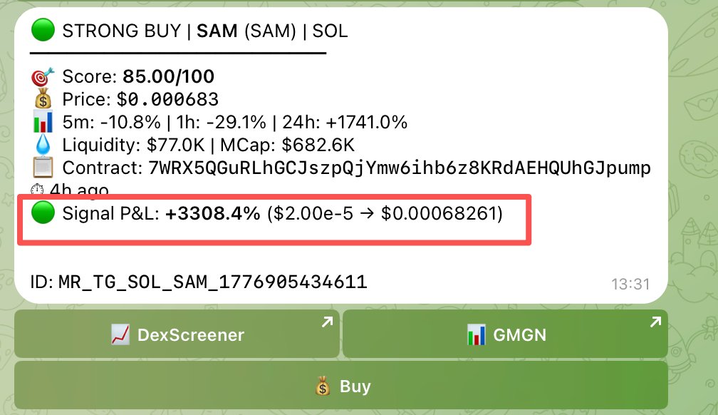 gg_ch2n's tweet photo. 今天上午最大的金狗 30x

$SAM
7WRX5QGuRLhGCJszpQjYmw6ihb6z8KRdAEHQUhGJpump https://t.co/pLoF7B8GIB