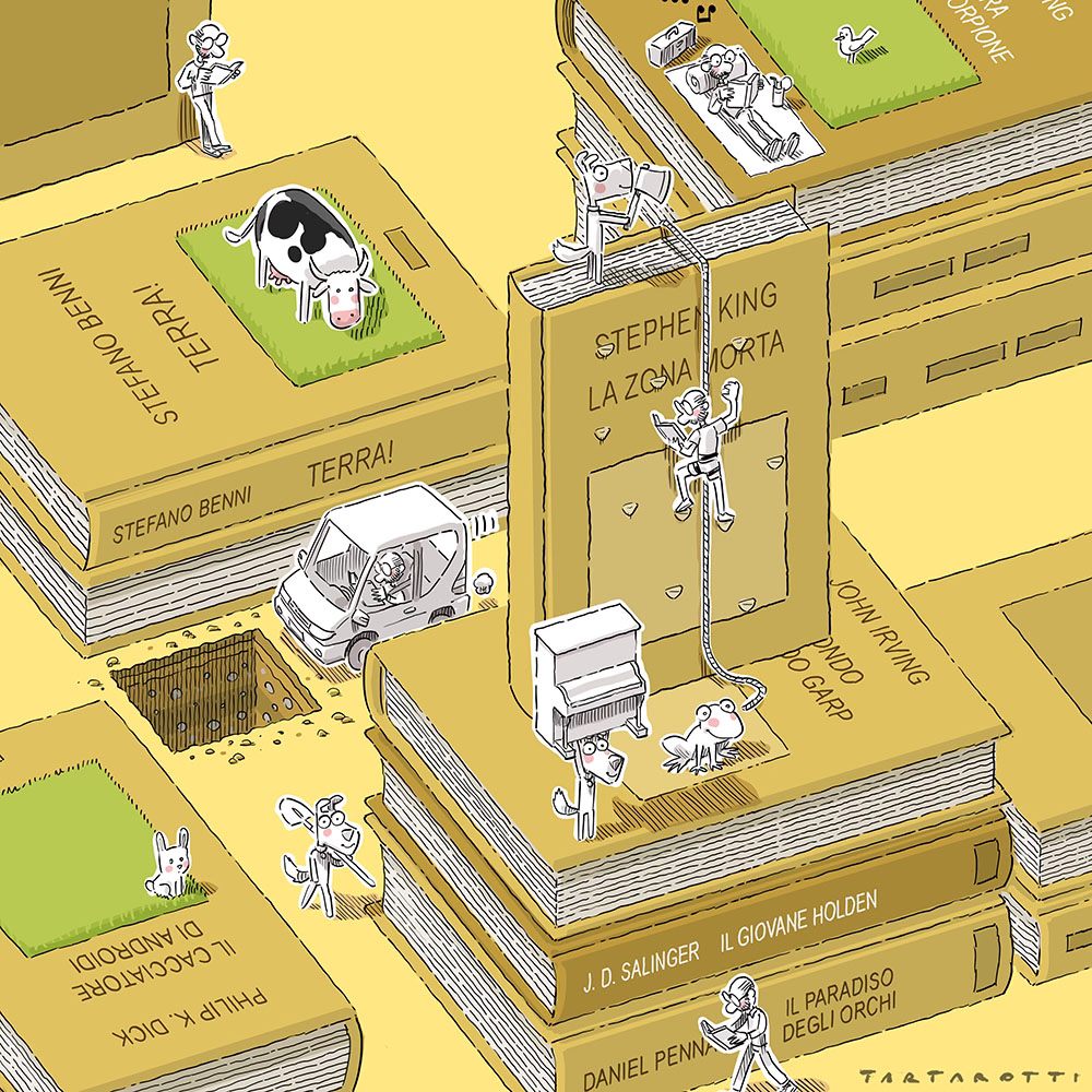 tartaro7's tweet image. La Cana mi ricorda che oggi è il #WorldBookDay, la Giornata mondiale del libro e del diritto d'autore.
Ho il disegnino giusto.
#book #libri #books #worldbookday2026