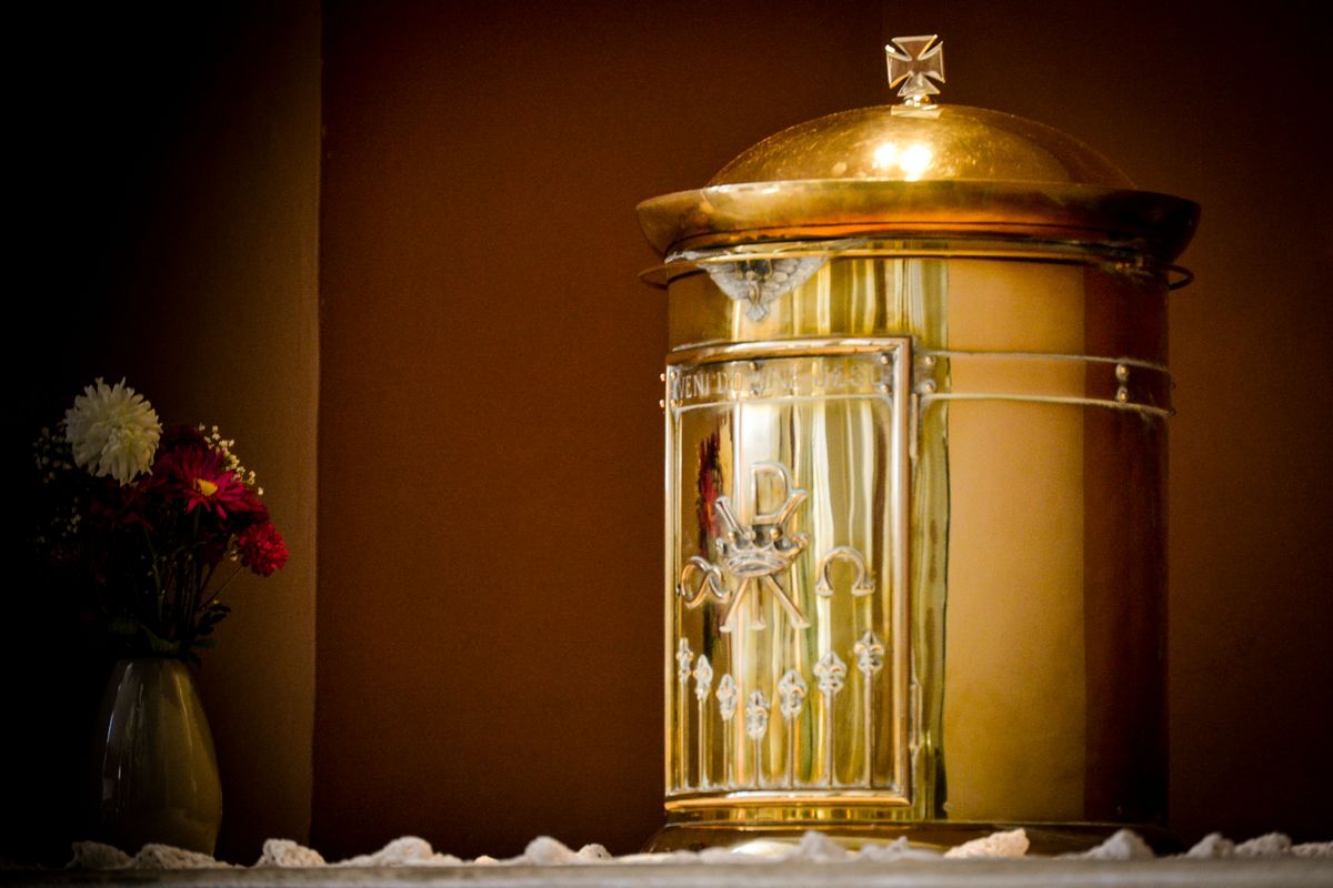 Non c'è bisogno di parlare molto per ben pregare. Si sa che Gesù è là, nel santo tabernacolo: apriamogli il nostro cuore, rallegriamoci della sua santa presenza. È questa la migliore preghiera.
~ Curato d'Ars