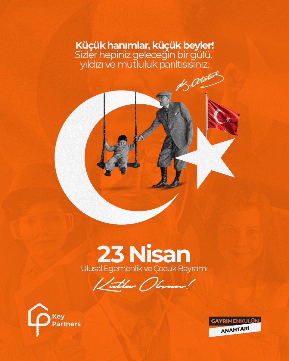 KeyPartners24's tweet photo. Milletin bağrından doğan, geleceğe umutla yürüyen çocuklarımız; yarının güçlü, bilinçli ve aydınlık Türkiye’sinin teminatıdır.

23 Nisan Ulusal Egemenlik ve Çocuk Bayramı kutlu olsun. 🇹🇷

#23nisan https://t.co/Jd2BneNAgg