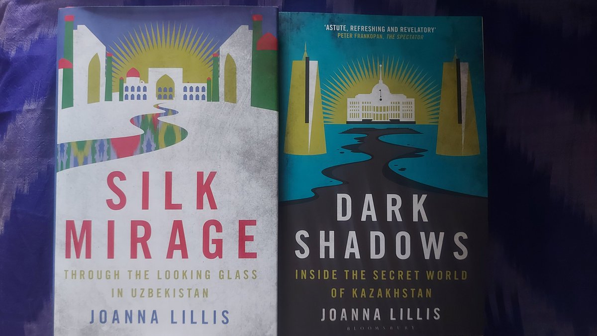 joannalillis's tweet image. It's World Book Day today - celebrate by reading one of my books! #SilkMirage #DarkShadows #Uzbekistan #Kazakhstan #CentralAsia