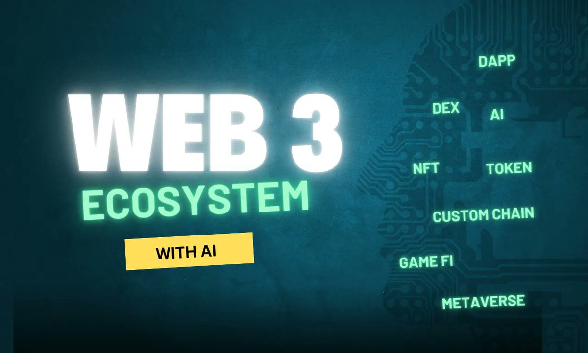 ruposhamin's tweet image. Looking to build a powerful AI-powered Web3 ecosystem that goes beyond basic smart contracts?
Build a complete web3 ecosystem with AI, Blockchain, dapps, NFT &amp;amp;Gamefi!
Meet the Expert!
Connect now! go.fiverr.com/visit/?bta=148…

#web3 #dapp #AI #NFT #GameFi #metaverse #token #blockchain