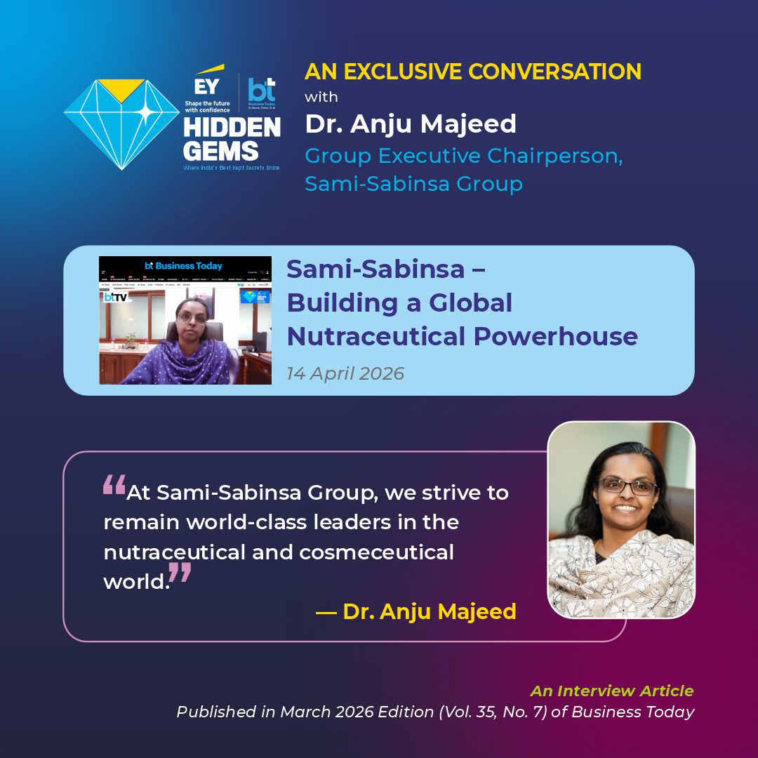 Sami-Sabinsa Group Limited tweet media