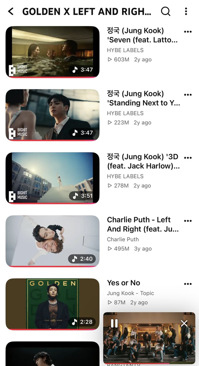 Bella1247320's tweet image. STREAM FOR JUNGKOOK
#JUNGKOOK #SEVENTO3BILLION
🤍✨👑👑👑👑👑👑👑👑✨🤍