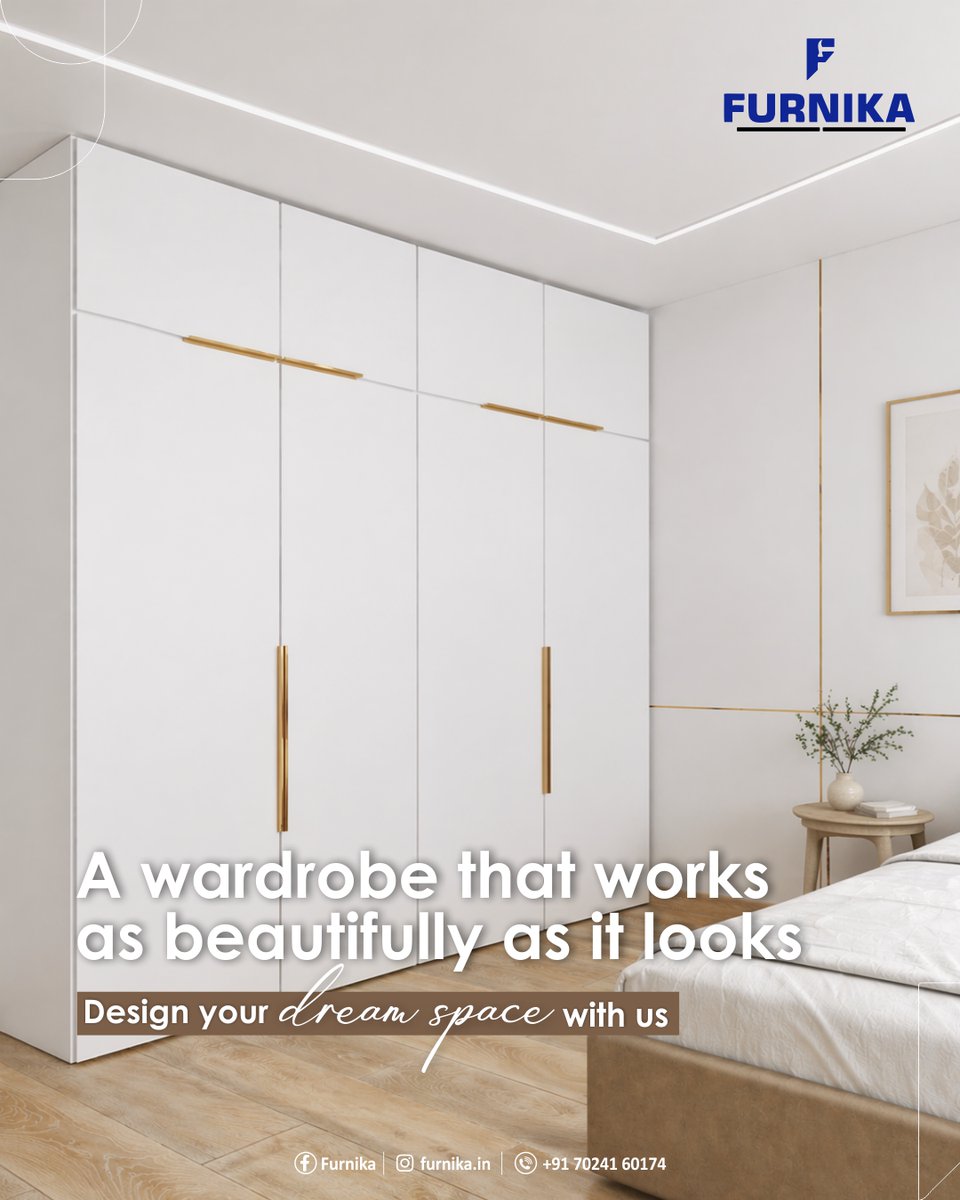 Furnika4485531's tweet image. @X Where every step feels cleaner, safer, and beautifully refined.Because the spaces you live in should reflect purity in every detail.

#Furnika #ModularFurniture #SmartStorage #WardrobeDesign #ModernHomes