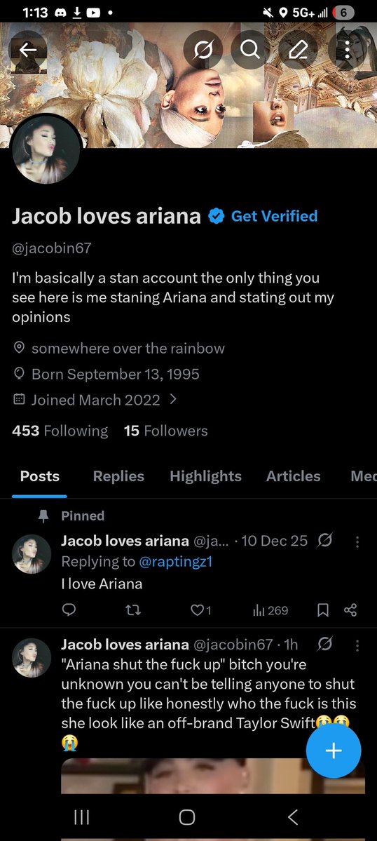 Jacob loves ariana tweet media