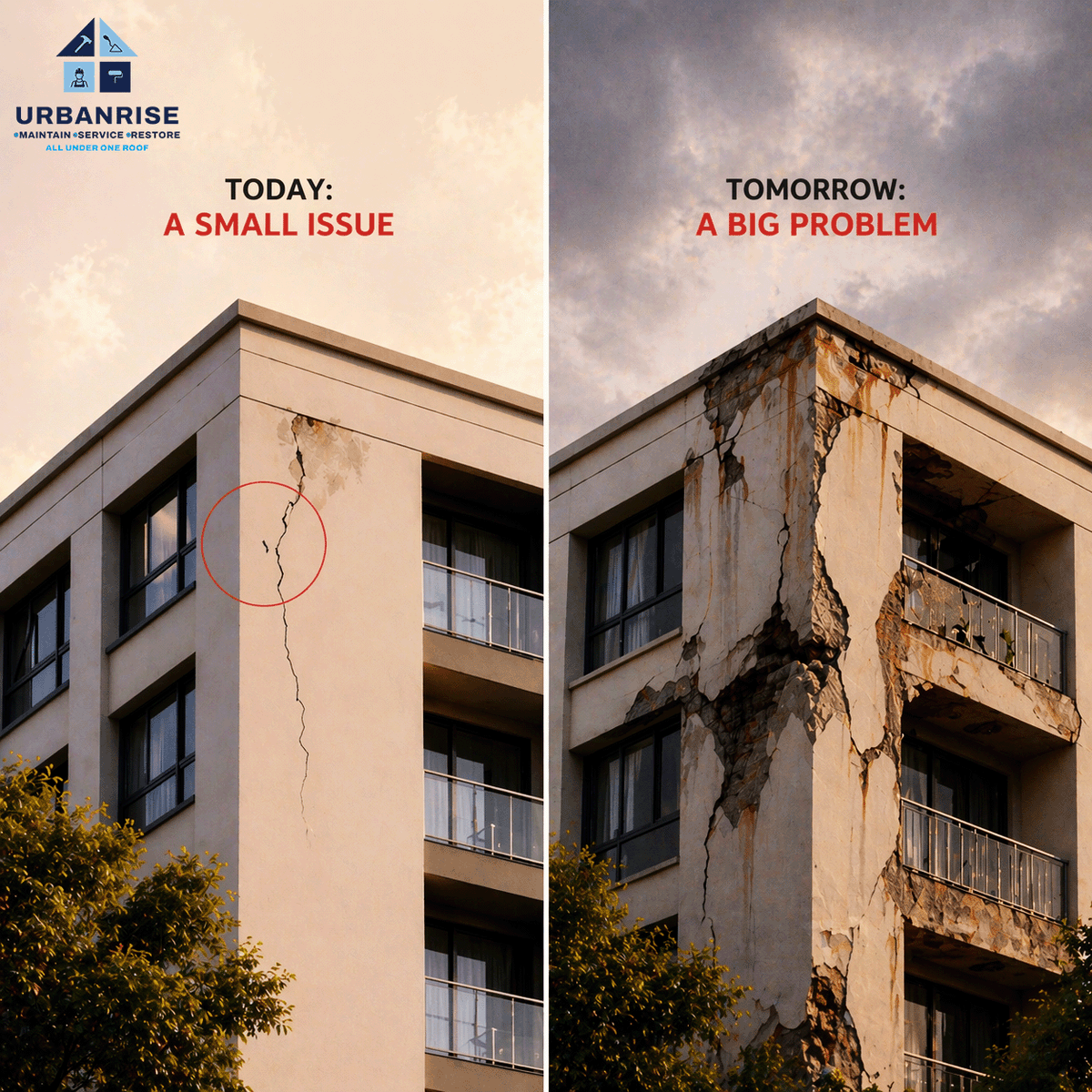 urbanrisebc's tweet image. A tiny leak or loose part might seem minor, but these are just early signs of bigger issues ahead. 

Finding and fixing these small problems early, complemented with staying alert and quick actions keeps a property safe and efficient.

#PropertyMaintenance #PreventiveCare