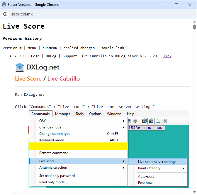 Live Contest Server tweet media