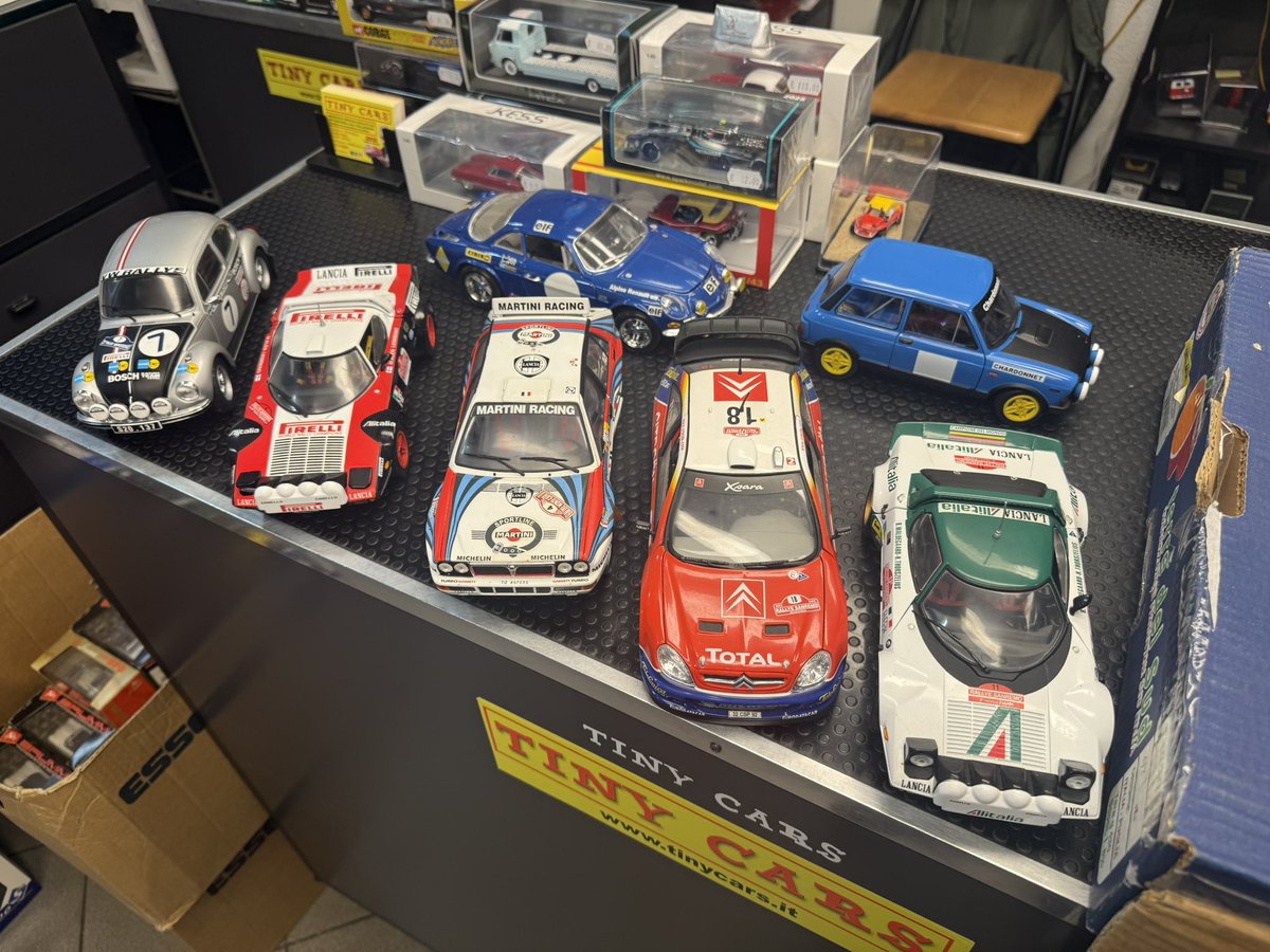 cars_tiny's tweet image. Passate qui da Tiny Cars! Oggi Rally a volonta’… tra poco altre! #tinycars #rally #rallye #scala143 #diecast