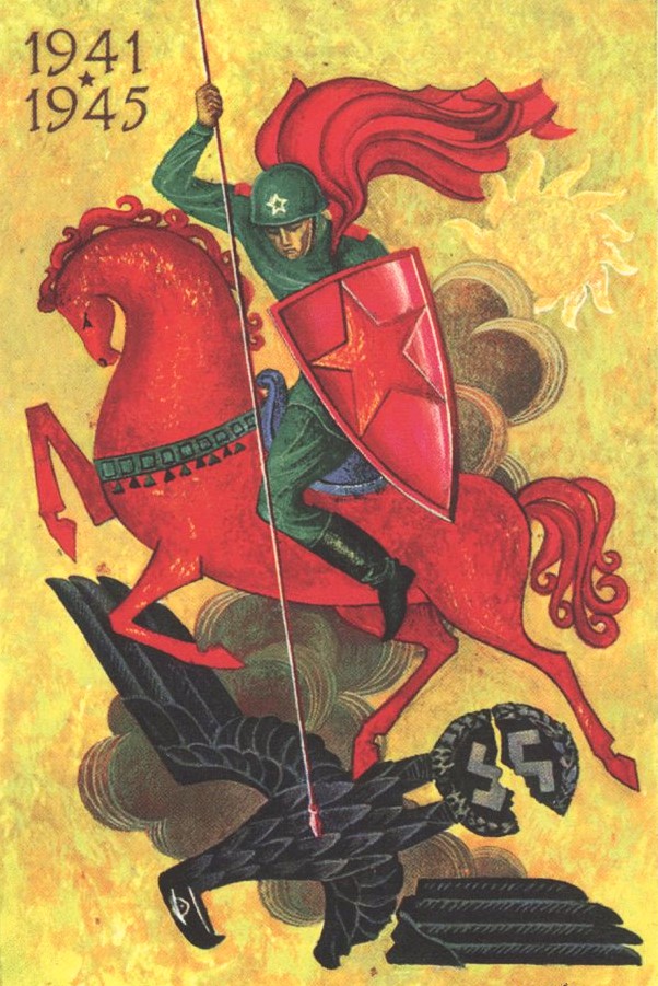 Bona diada de Sant Jordi a tothom menys als putos nazis.