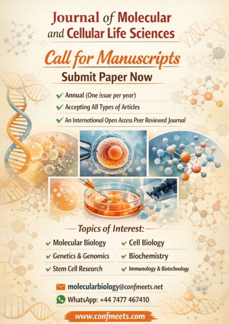 ConfmeetsJou's tweet image. Calling molecular &amp;amp; cellular life sciences researchers!
The Journal of #Molecular and Cellular #LifeSciences is now accepting manuscripts for its annual open-access issue.
Submit: confmeets.com/journals/jmbc
#MolecularBiology #CellBiology #Biochemistry #Biotechnology #Immunology