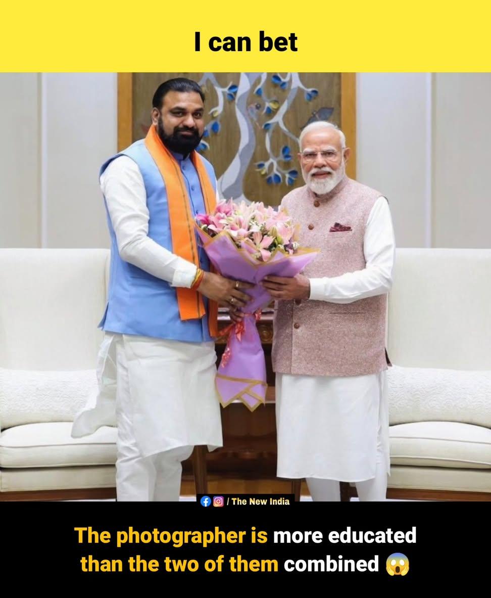 It's an undeniable fact that the photographer would be more educated than the two of them combined.