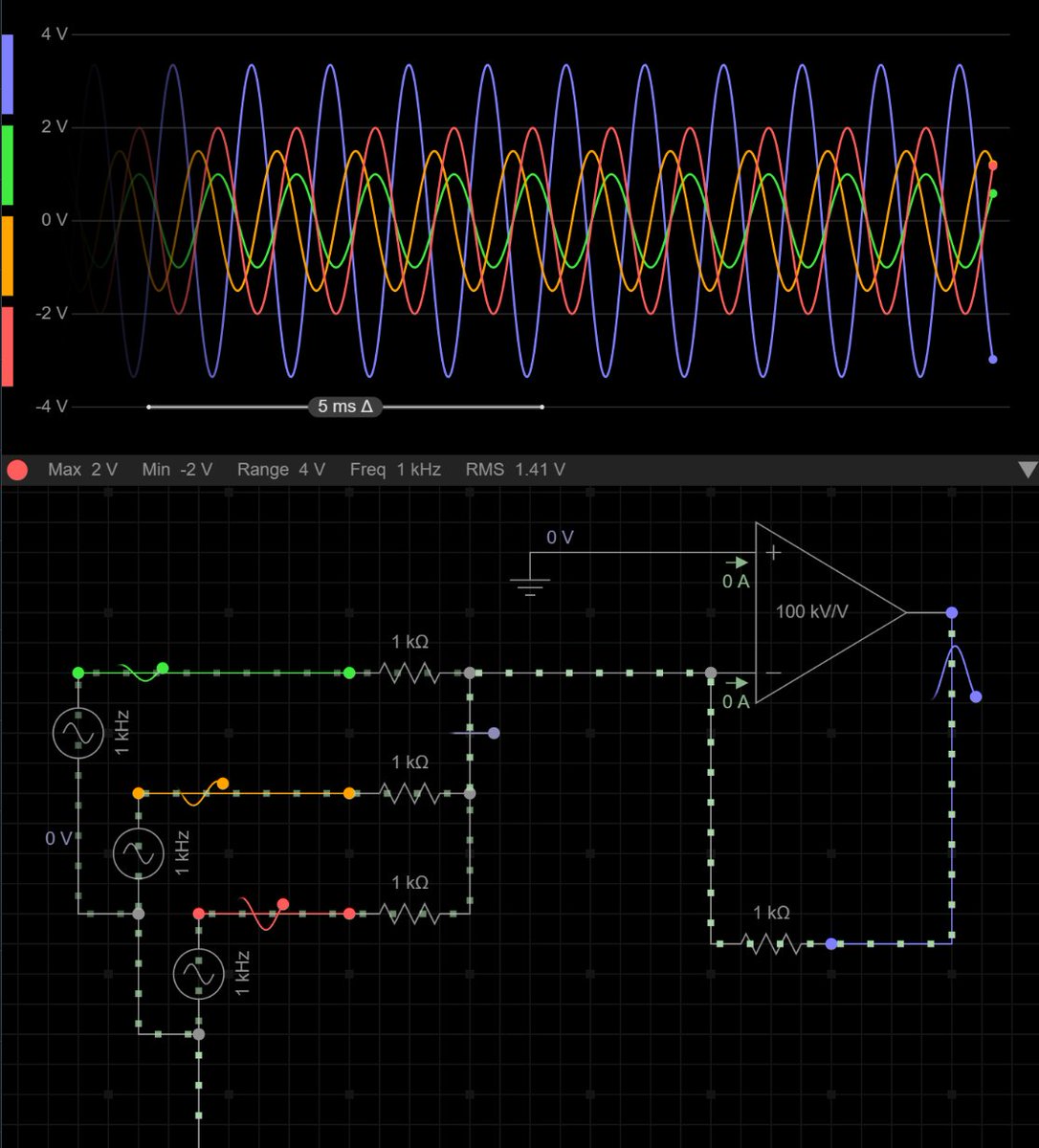 techneo's tweet photo. @VazeKshitij you triggered me to look at OPAMP again https://t.co/YOfnPjxSuV