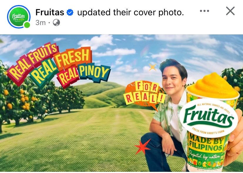 Fruitas new cover photo 😍💚🌿

#Aldenrichards 
#ALDENForFruitas 
<a href="/aldenrichards02/">Alden Richards</a>